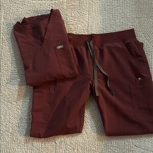 Women’s Maroon Drawstring Pants - Comfortable Everyday Wear